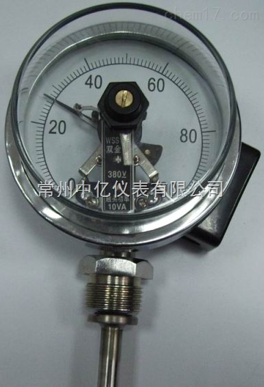 WSSX-411電接點雙(shuāng)金屬溫度(du)計廠家