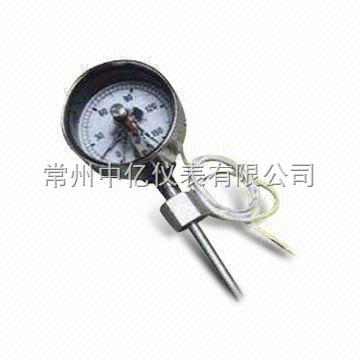 中(zhōng)億耐震電接點(dian)雙金屬溫度計(ji)
